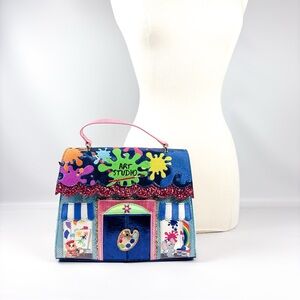 Irregular Choice Arty Party Art Studio Handbag – Rare Interactive Design